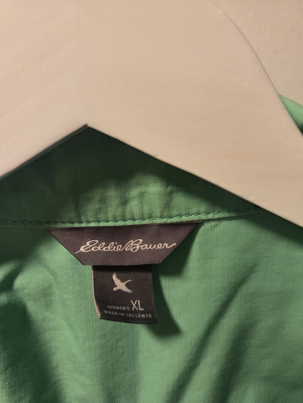 Eddie Bauer Women Utility Jacket Green Button Front XL‎ - Picture 5 of 6